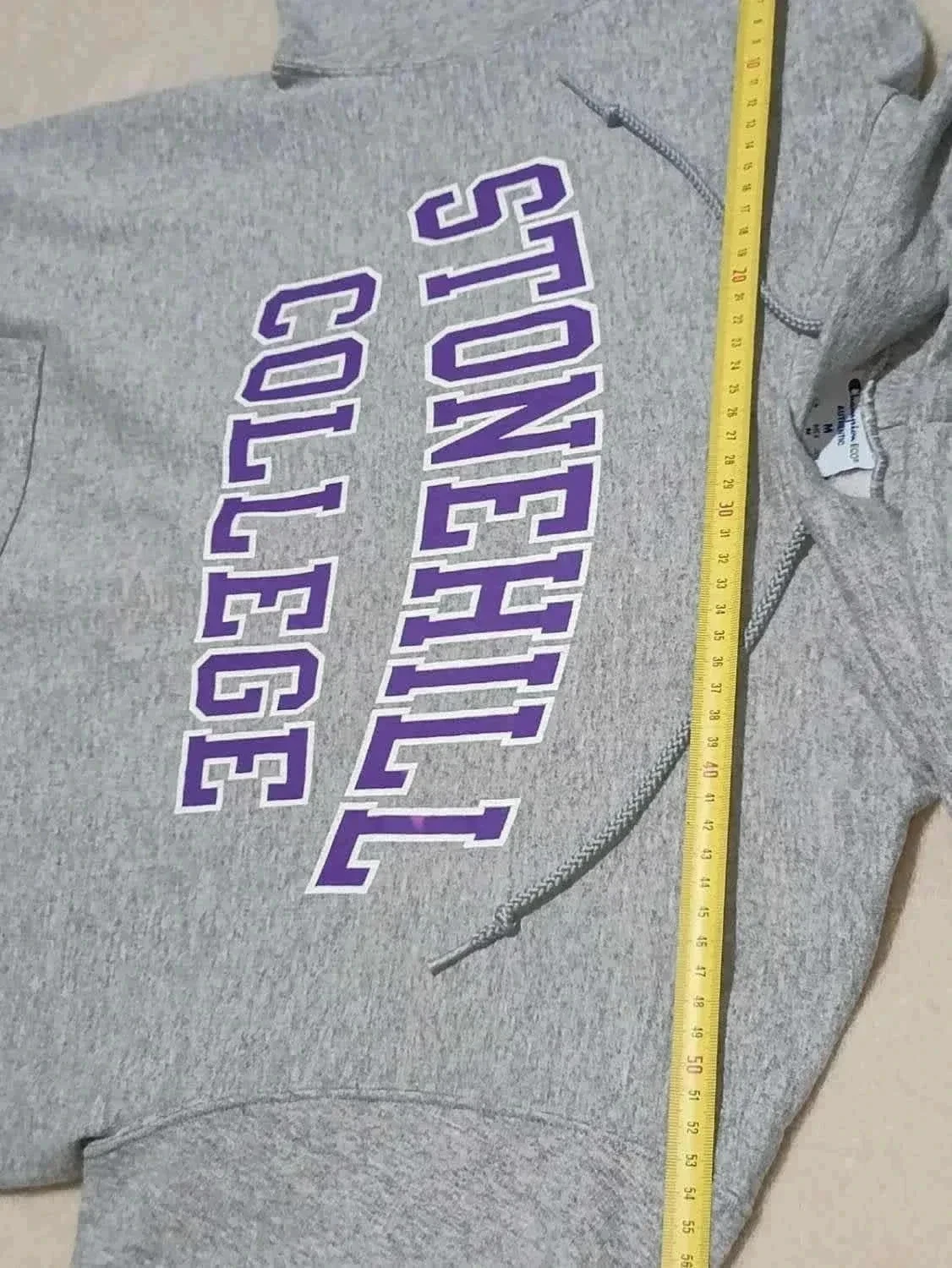 Grijze Champion Stonehill College hoodie Maat M – photo 12